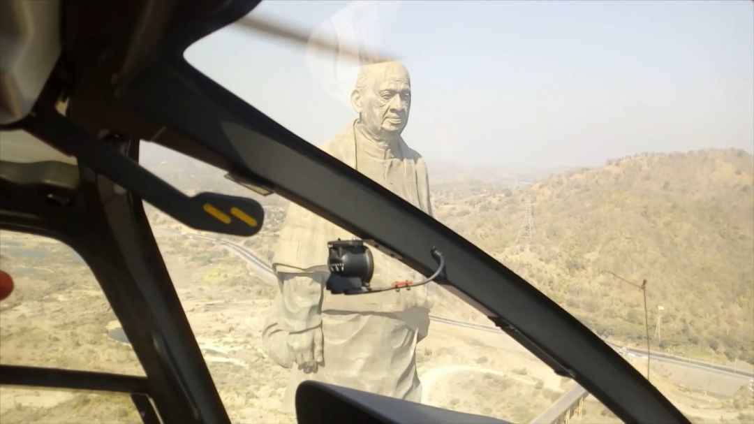 Helicopter Ride At Statue Of Unity