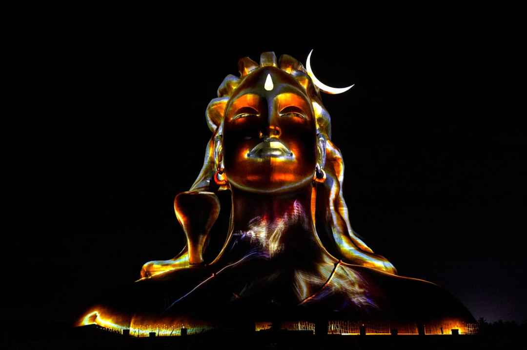 Download Bholenath HD Maha Shiva Adiyogi Statue India Wallpaper | Wallpapers .com