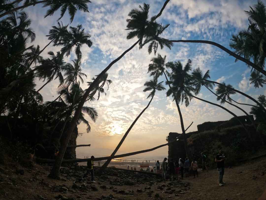 Tent by the bay Alibaug beach camping 