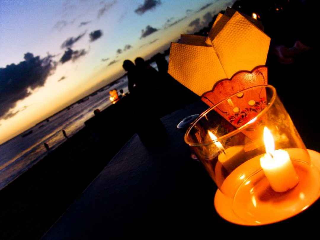 candle light dinner in goa beach